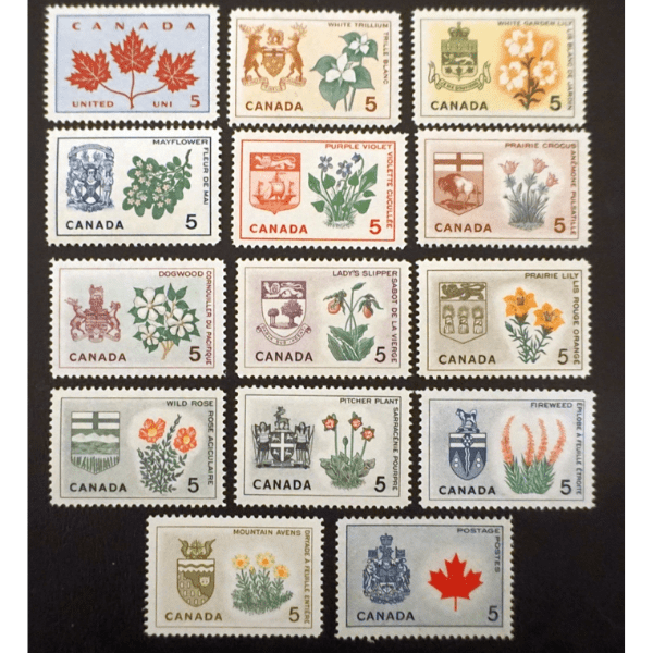 Canadianwildflowerstamps